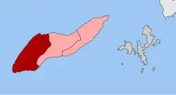 Location within the regional unit