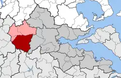Location within the regional unit