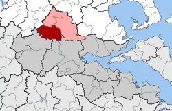 Location within the regional unit