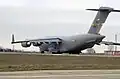 A Boeing C-17A Globemaster III of the 458th Air Expeditionary Group during Operation Iraqi Freedom