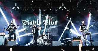 Diablo Blvd performing in 2015