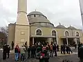 Central entrance to the mosque
