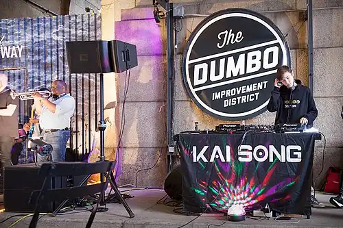 "Live at the Archway" is hosted by DUMBO BID every Thursday evening in the summer.[79]