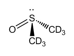 Wireframe of deuterated DMSO