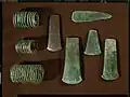 Copper axes, spirals and blade, Denmark[39][40][41]