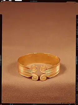 Gold bracelet, Denmark