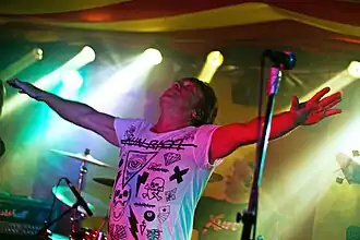 Peyronel performing in 2013