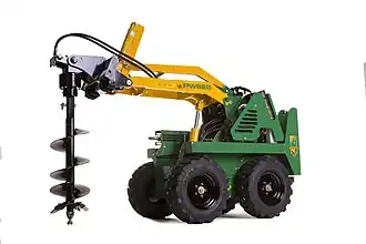6 Series Diesel Kanga Mini Loader with Power Head and Auger