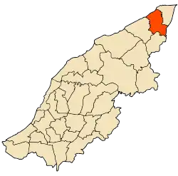 Location of Achacha within Mostaganem Province