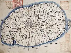 Hand drawn map