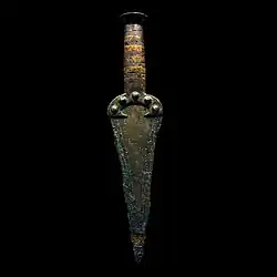 Bronze dagger, Rhône culture, Switzerland, c. 2000 BC