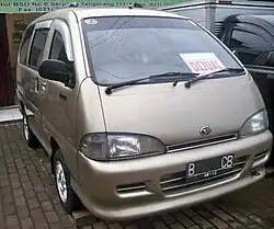 Daihatsu Zebra ZL Xtra Front (S91, Indonesia)