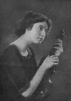 Daisy Kennedy in 1923