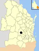 Location within Queensland