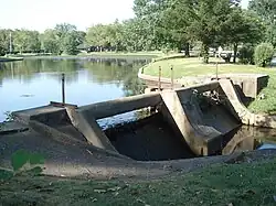 The dam