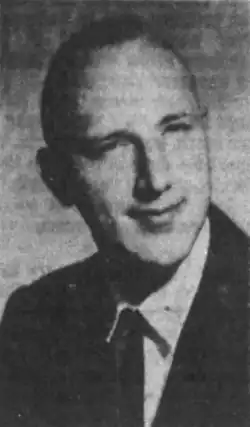 Black and white portrait photo