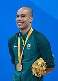 Daniel Dias, 14-time Paralympic Games gold medalist.