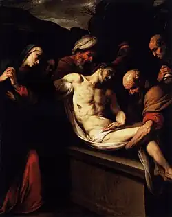 The Entombment of Christ, c. 1620, Museum of Fine Arts, Budapest