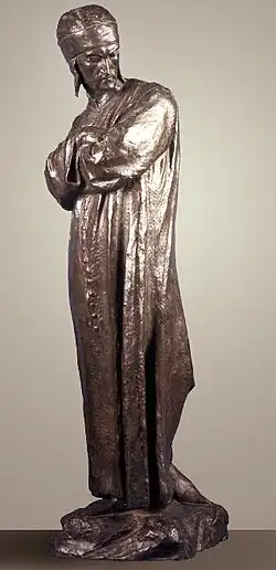Almeida Reis: Dante returning from exile, 1889. Museu Nacional de Belas Artes