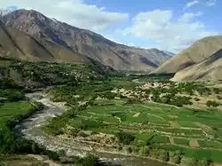 Aerial view of Dara-e-Hazara