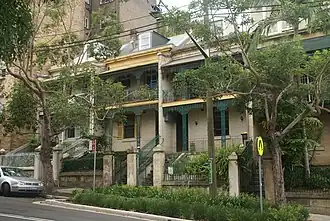 Terraced homes in Darlinghurst, 2016