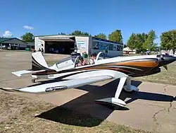 Darryl Hudec's 2023 Airventure Gold Lindy award winning F1 Rocket