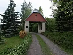 Gates of Saint Agatha leading into the village