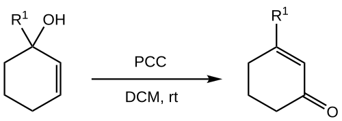 Babler–Dauben oxidation of cyclic tertiary allylic alcohols