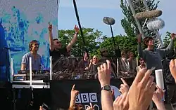 Image 58David Guetta (left) performing for BBC Radio 1 in 2007 (from 2010s in music)
