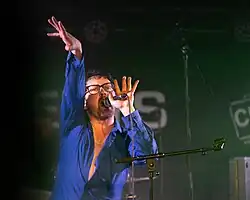 David Woodcock performs at Chinnerys Southend, May 25, 2025