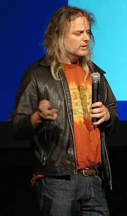 Zombie Blues' founder and lead singer, David Chalmers in 2008