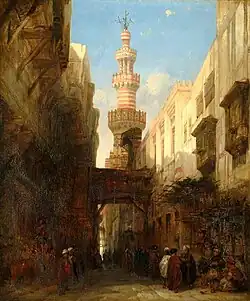 A Street in Cairo by David Roberts