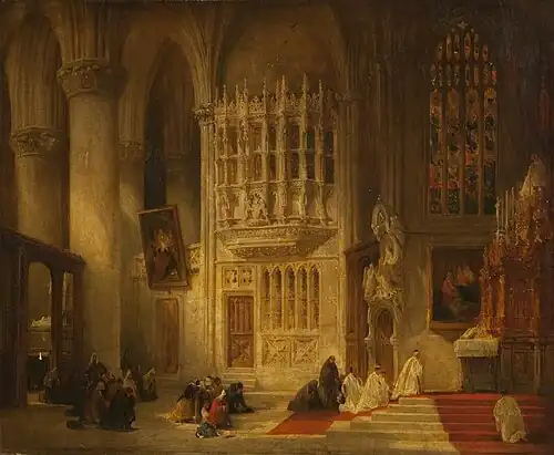 Church of Our Lady, Bruges by David Roberts