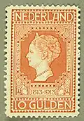 Wilhelmina stamp (1913)