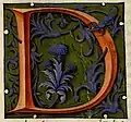 Letter D, f.81r.