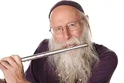Dean Evenson playing his Haynes silver flute