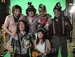 Dusty Rhodes and the River Band "Dear Honey" video shoot