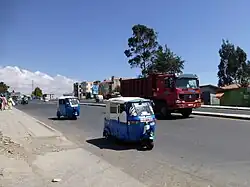 A street in Debre Berhan