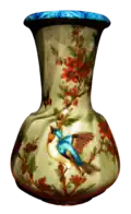 Vase, signed by Joseph-Théodore Deck