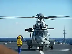 Caracal military transport helicopter