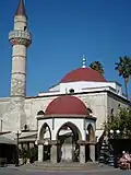 View with the minaret
