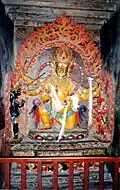Deity, Gyantse Kumbum. 1993
