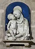 "Eleusa style" Relief by Andrea della Robbia in Seville