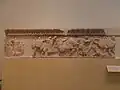 Part of the frieze from to the Treasury of the Siphnians