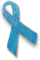 Blue denim ribbon