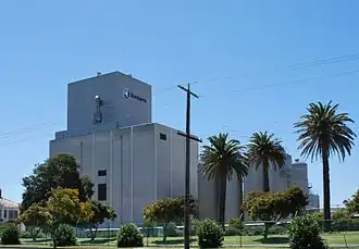 Powdered milk factory at Dennington