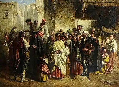 Ballad Singing in Andalucia by Dennis Wood Deane