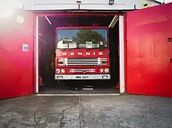 This Dennis fire engine has been featured in many films and TV series, including London's Burning, Casualty and The Bill.