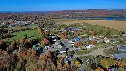 Derby, VT, from the southwest