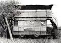 Horse tram no. 18 in 1963, as it was before being retrieved from a suburban back yard and restored
